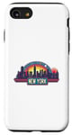 Coque pour iPhone SE (2020) / 7 / 8 Vacances touristiques à New York City Manhattan Skyline Big Apple