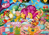 Ravensburger - Puzzle Adulte - Puzzle 1000 p - Alice au pays des merveilles (Collection Disney) 16737, Jaune