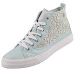 mustang Femme 1272-502 Baskets Montantes, Lavande, 37 EU