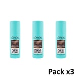 L’Oreal LOREAL PARIS MAGIC RETOUCH SPRAY DARK BROWN Pack of 3