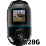Dash Cam Omni X200,Caméra de voiture noire gps intégré Mémoire emmc Surveillance ai Enregistrement panoramique à 360 - 128G - 70mai