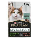 Pro Plan Pro Plan PURINA PRO PLAN LIVECLEAR Adult STERILISED Adult Riche en Saumon