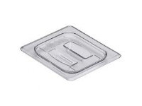 Låg til kantine med Håndtag Cambro 1/6GN 17.6x16.2cm Polycarbonat Klar,6 stk/krt