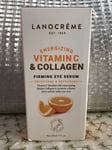 Lanocreme Energizing Vitamin C & Collagen Firming Eye Serum 30ml New and Boxed