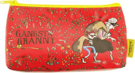 The World of David Walliams School Pencil Case Gangsta Granny Stationery (Red)