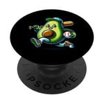 Amusant Avocat Baseball Pour Tous Les Fans De Sport PopSockets PopGrip Adhésif