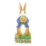 Enesco Beatrix Potter par Jim Shore Figurine Peter Rabbit avec jonquilles