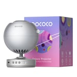 POCOCO Galaxy Projector, Star Projector Night Light, Home Planetarium for Children and Adults; in Bedrooms, Interiors; for Decoration, Sleep Aid and Relaxation - with 2 Discs