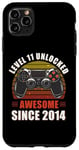 iPhone 11 Pro Max Level 11 Unlocked Awesome Since 2014 Video Gamer 11 Birthday Case