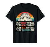 Retro Every snack you make Every meal you bake Doodle Dog T-Shirt