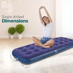 Supply Cube Single Airbed, Air Bed with Pump | Single Air Bed, Air Mattress, Inf