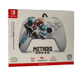 New Nintendo Switch Enhanced Wired Controller/ Manette Officielle/ Metriod Dread