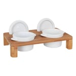 Inde Support Casserole x 2 Bambou Porcelaine 29 x 18 x 6 cm (6 unités)