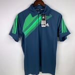 ADIDAS TT Atake Polo Navy Table Tennis SIZE S small model: S16490 BRAND NEW