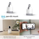 Quality Mini Pan-Tilt Mount | Rotating mount accessory for indoor White