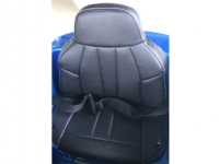 Läderstol/överdrag för BMW 6 GT elbil för barn 12v