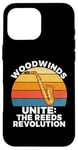 Coque pour iPhone 16 Pro Max Woodwinds Unite the Reeds Revolution Band Camp