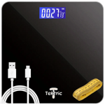 Weighing Scales, TEKTRIC Digital Bathroom Scales for Body Weight in kg/LB 180KG