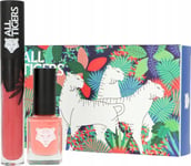 Set All Tigers Natural &Amp  Vegan Lips &Amp  Nails Lipstick 683 Make Your Mark 8Ml + Nail Polish 193 Take Your Chance 11Ml