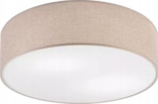 Lamkur Taklampa Lamkur Estelle 48383 Plafond Taklampa Boho Cirkel 2X60w E27 Beige/Vit