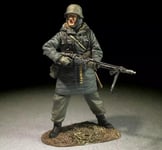 B25069 W. Britain Waffen SS Grenadier in Kharkov Parka with MG42 WWII 1939-45