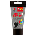 Marabu 03050002082-KiDS Little, Peinture Artistique et de Bricolage, Argent, 75 ML, végétalien, séchage Rapide, pour Enfants à partir de 3 Ans, 03050002082, Silver