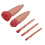 5pcs Makeup Brush Set Eyeshadow Loose Setting Powder Portable Complete Mirro FST