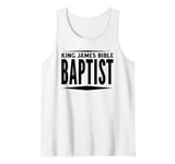 King James Bible Baptist Christian Church KJV Tank Top