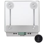 Salter Digital Kitchen Weighing Scale Measure Food & Liquid Glass Platform 5KG