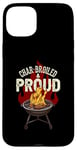 Coque pour iPhone 15 Plus Char-Broiled & Proud Grill Grill Pit Master BBQ Fire