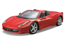 Bburago Ferrari 458 Spider Red 1:24 Bburago