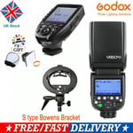 Godox V860III-N TTL HSS 2.4G Wireless Flash+Xpro-N +S-type Bracket For Nikon UK