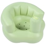 (green)Baby Built In Pump Bath Inflatable Chair Sofa Play Kids SLS