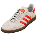 adidas Handball Spezial Mens Fashion Trainers in Grey Red - 12 UK