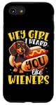 iPhone SE (2020) / 7 / 8 Hey Girl I heard you like Wieners Funny Dachshund Case