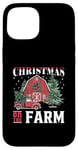 iPhone 15 Christmas On The Farm Case