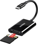 Usb C Lecteur De Carte Sd Micro Sd Adaptateur Carte Sd 5Gbps Lecteurs Carte Mémoire Externes Compatible Avec Iphone 16 Plus Pro 15 Galaxy S24 Macbook Pro Air