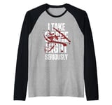 I Take Game Night Seriously Board Game Humor Shirt Raglan Baseball Tee