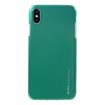 Mercury Goospery Jelly Case (iPhone Xs Max) - Vihreä