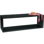 Banc de jardin DanDiBo Métal Noir Résistant aux intempéries Massif 150 cm Banc Moderne 96430 Banc de parc en fer Banc à lamelles