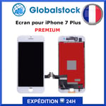 Ecran LCD + vitre tactile pour iPhone 7 Plus blanc + Outils