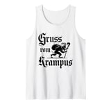 Gruss Vom Krampus Ugly Christmas Monster Men Women Kids Tank Top