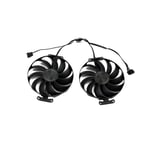 Ventilateur de refroidissement d'origine 95mm 7PIN CF1010U12S FDC10U12S9-C RTX3070 RTX3060Ti Ventilateur de refroidissement pour ASUS RTX 3070 3060 Ti DUAL OC Gérer - Type AB Fan