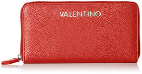 Valentino by Mario Divina, Portefeuilles femme, Rouge (Rosso), 2.5x10.5x14.5 cm (B x H T)