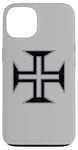 Coque pour iPhone 13 ORDRE CROIX PORTUGAIS DE CHRIST CROSS PORTUGAL