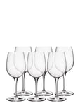 Rødvinsglas Palace Home Tableware Glass Wine Glass Red Wine Glasses Nude Luigi Bormioli