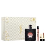 Gift Set Black Opium Eau De Parfum 90 Ml + 10 Ml + Mini Rouge Pur Couture Nu Muse - Gift Set For Her - For Woman - Gift Set - YSL