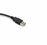 BLACK USB POWER CABLE CORD LEAD FOR ASUS MB168B MB169B+ 16 IPS/19 USB MONITOR