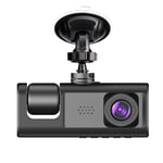 CHOYCLIT Caméra de surveillance interieur / exterieur,3 CaméRa Dash Cam 1080P 2 Pouces ÉCran Dashcam Noir Pilote Enregistreur pour Taxi CAR DVR CaméRa ArrièRe Universel