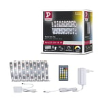 Paulmann MaxLED 79860 MaxLED 250 Kit de base 3 m 11 W 810 lm Blanc tunable 24 VA Intensité variable Bande lumineuse en plastique 2700 K